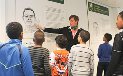 Rondleiding door het Bingoal Stadion, thuisbasis van ADO Den Haag