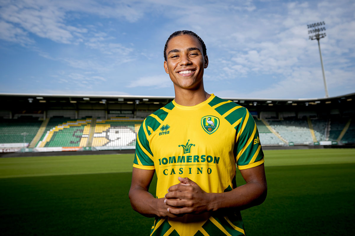 *Henri Koudossou* of ADO Den Haag 