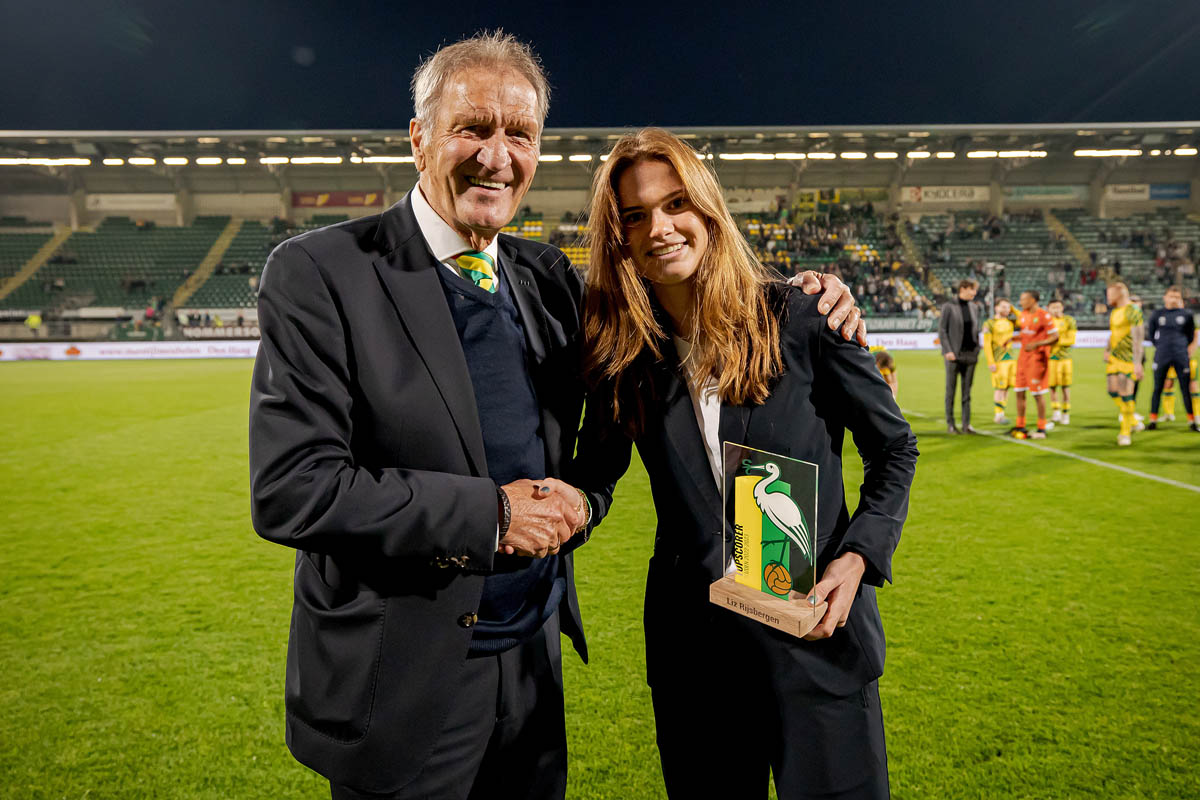 (L-R) *Lex Schoenmaker* of ADO Den Haag