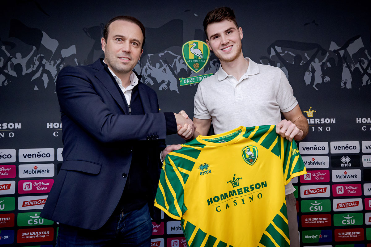 Presentatie Jari Vlak van ADO Den Haag