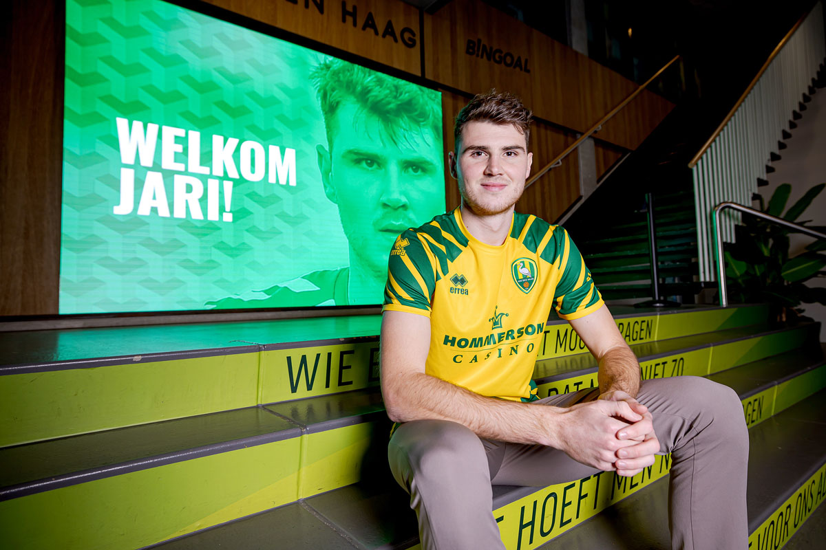 Presentatie Jari Vlak van ADO Den Haag