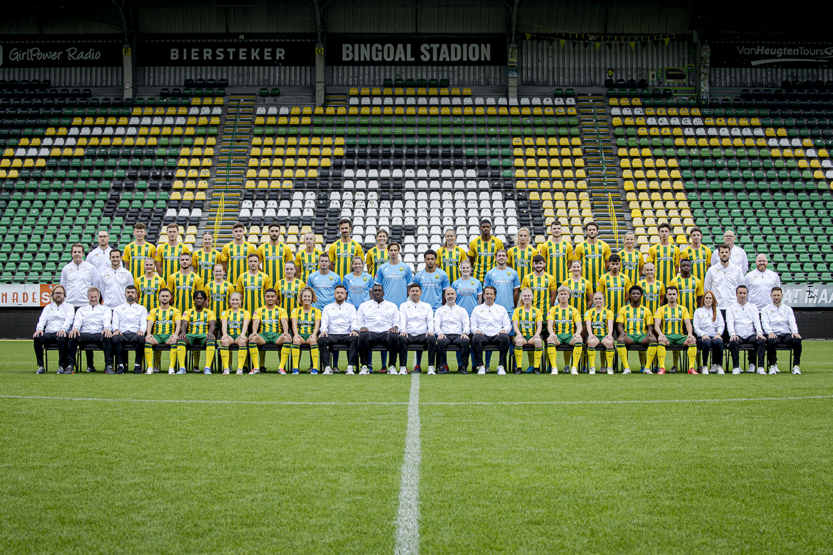 Selectiefoto ADO Den Haag 2024-2025