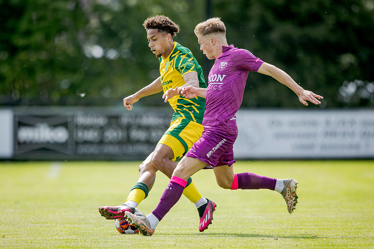 *Tyrese Asante* of ADO Den Haag 