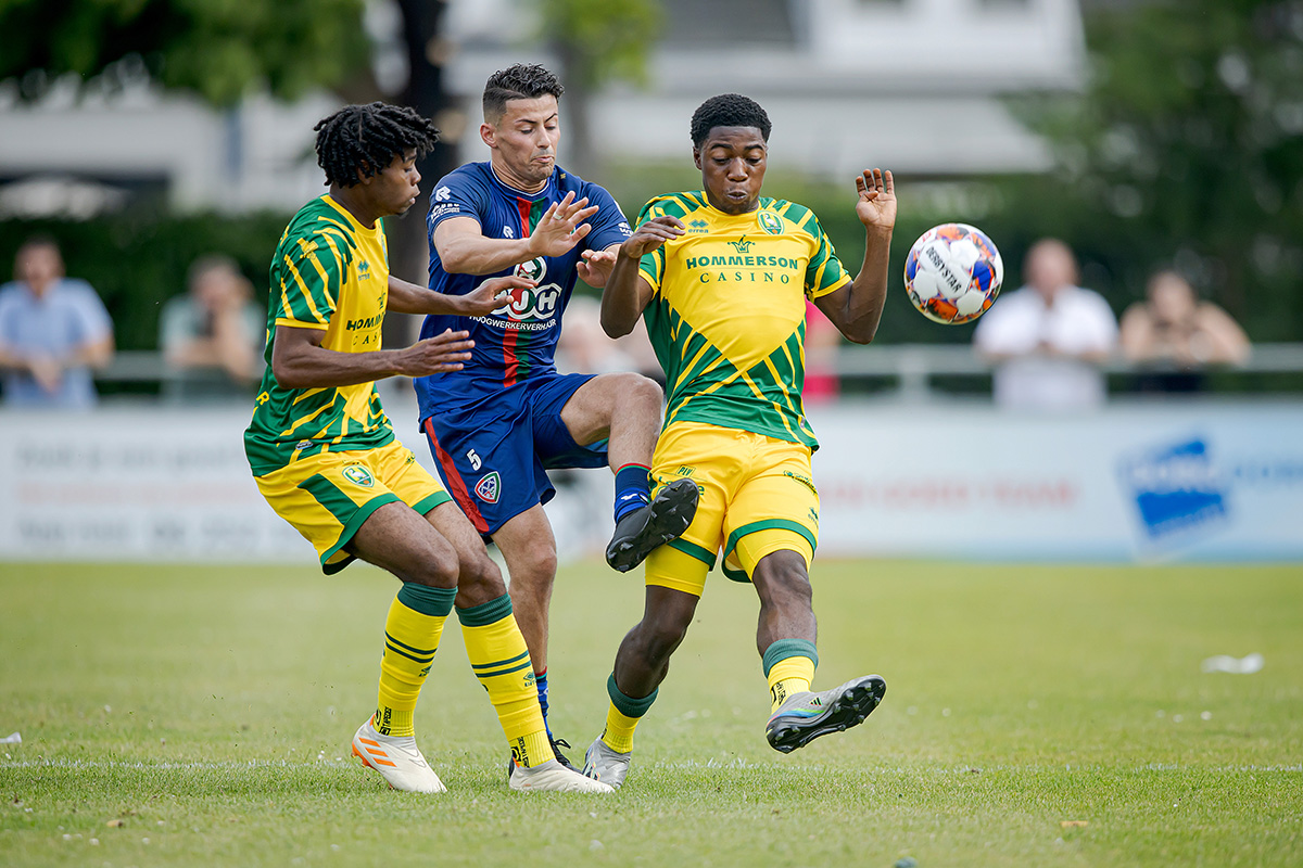 *Ronny Boakye* of ADO Den Haag